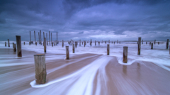 54-Spring tide at Petten beach-NiSi V6+Landscap CPL+IR ND 64+Medium GND 8