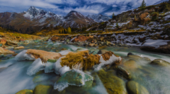 55-Icy River-S6 for Sigma 14mm + Landscape CPL+ IRND64+Medium GND8