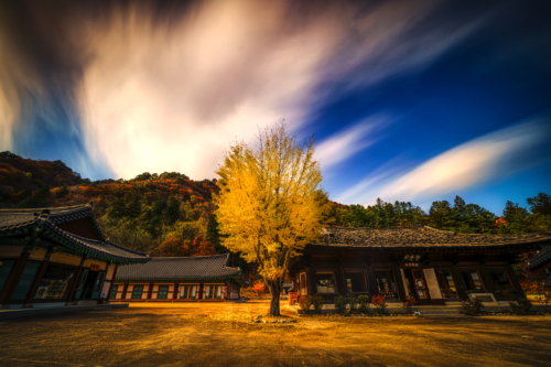 9-Late autumn at Baekdamsa Temple-NiSi 15mm F4 + IR ND32000 + Soft GND16
